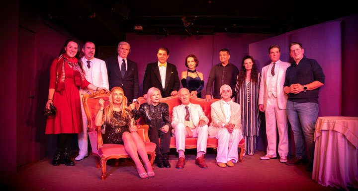 Φωτογράφιση πρόβας της παράστασης "Έτσι όπως με θες"